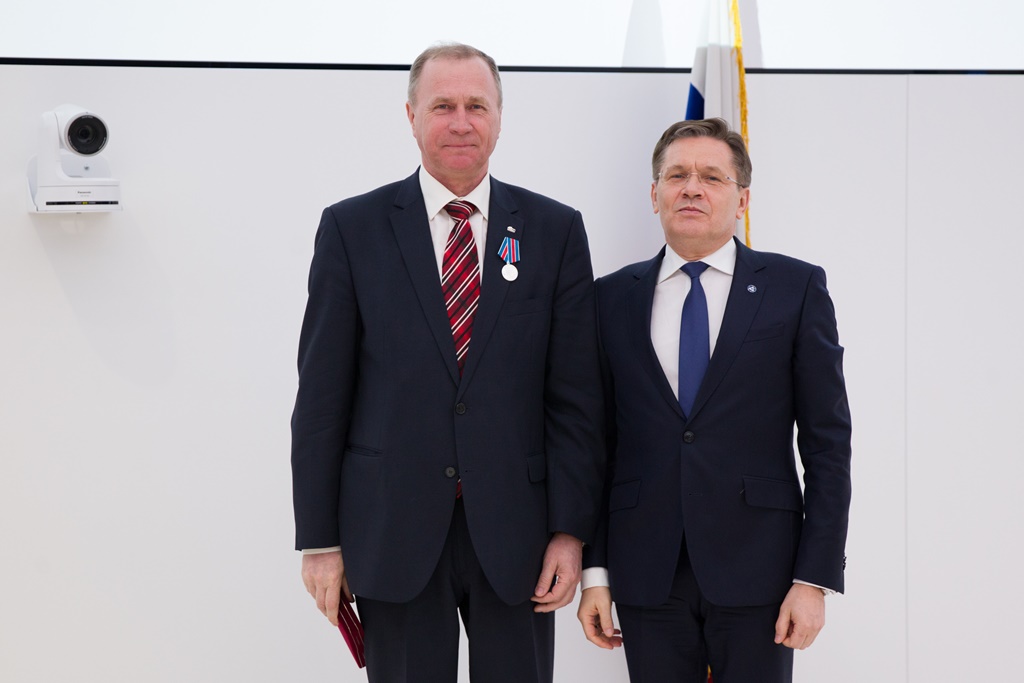 Сергей Точилин награжден медалью «За заслуги в освоении атомной энергии»