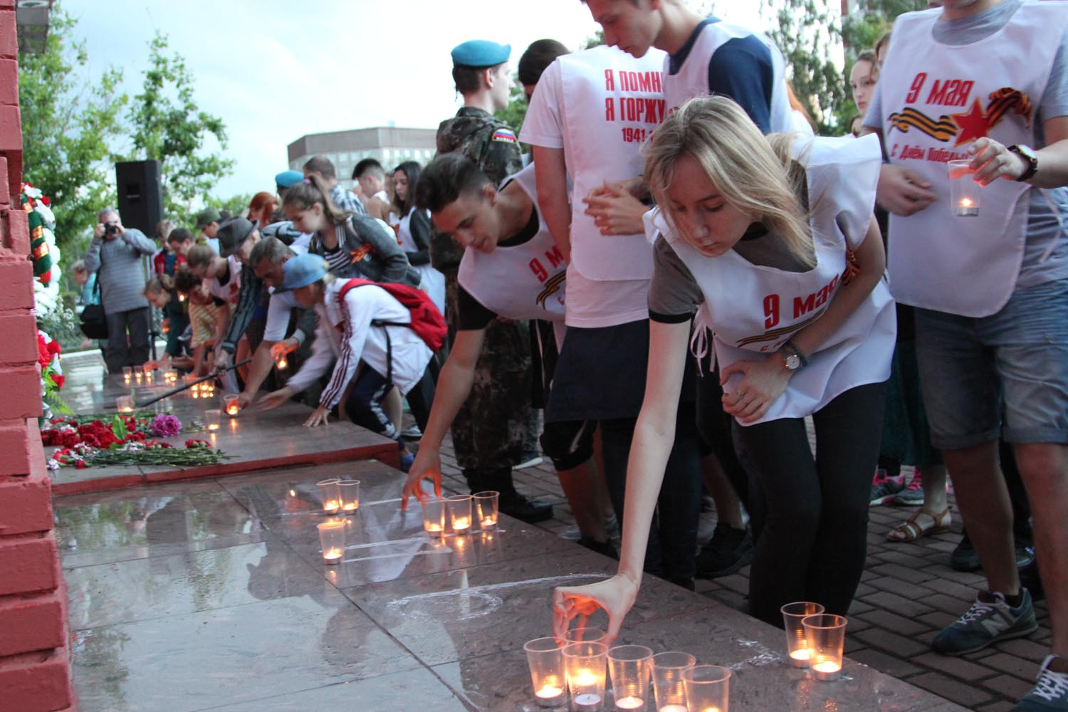 Сотрудники СХК присоединились к общероссийской акции Свеча памяти